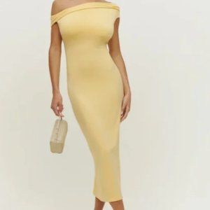 Reformation Jamen Knit Dress Small